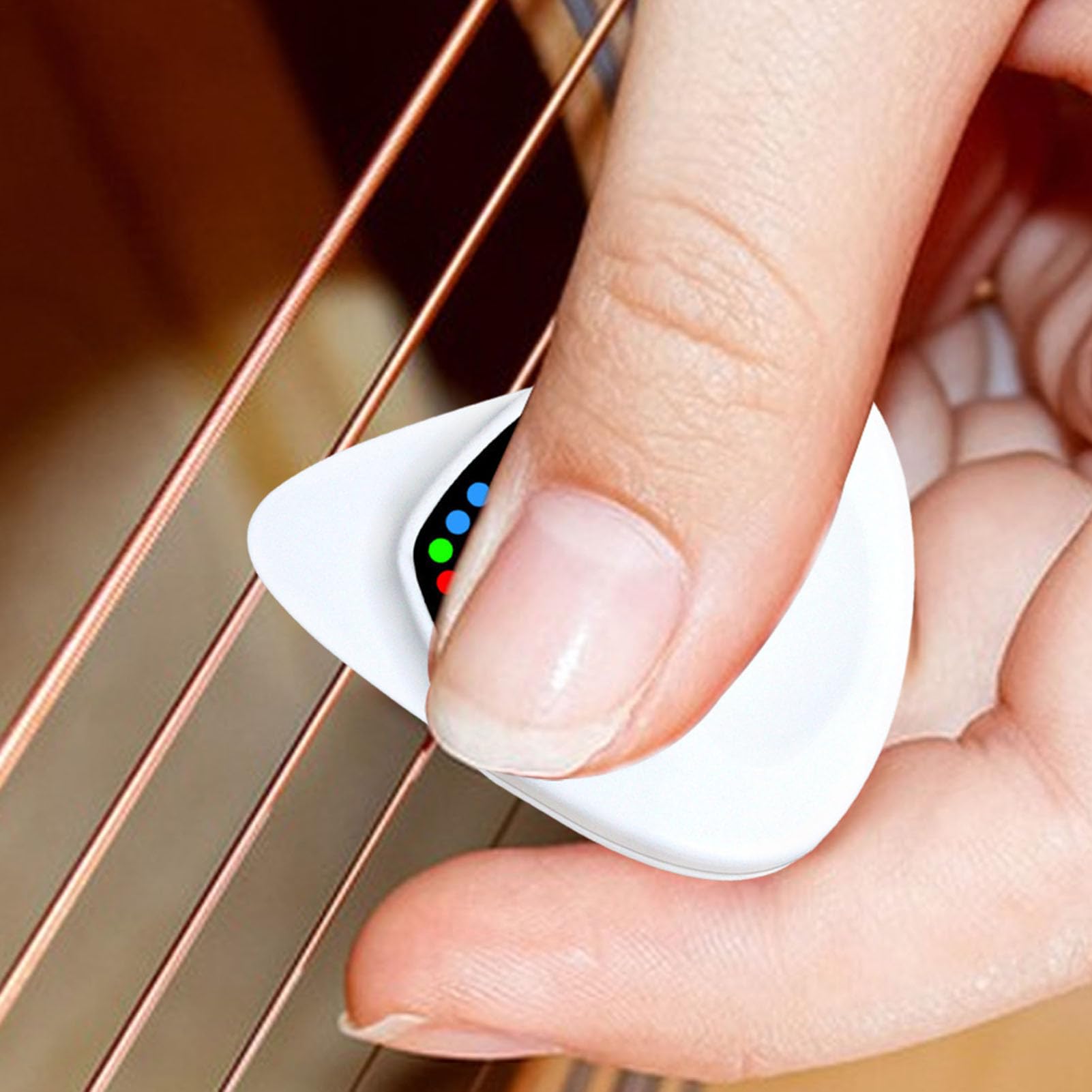 Accordatore Per Chitarra Elettrica Pacco Di Plettri Sottili | Accordatori Per Chitarra da principianti a chitarra e elettrica, ukulele, violino, basso e strumenti