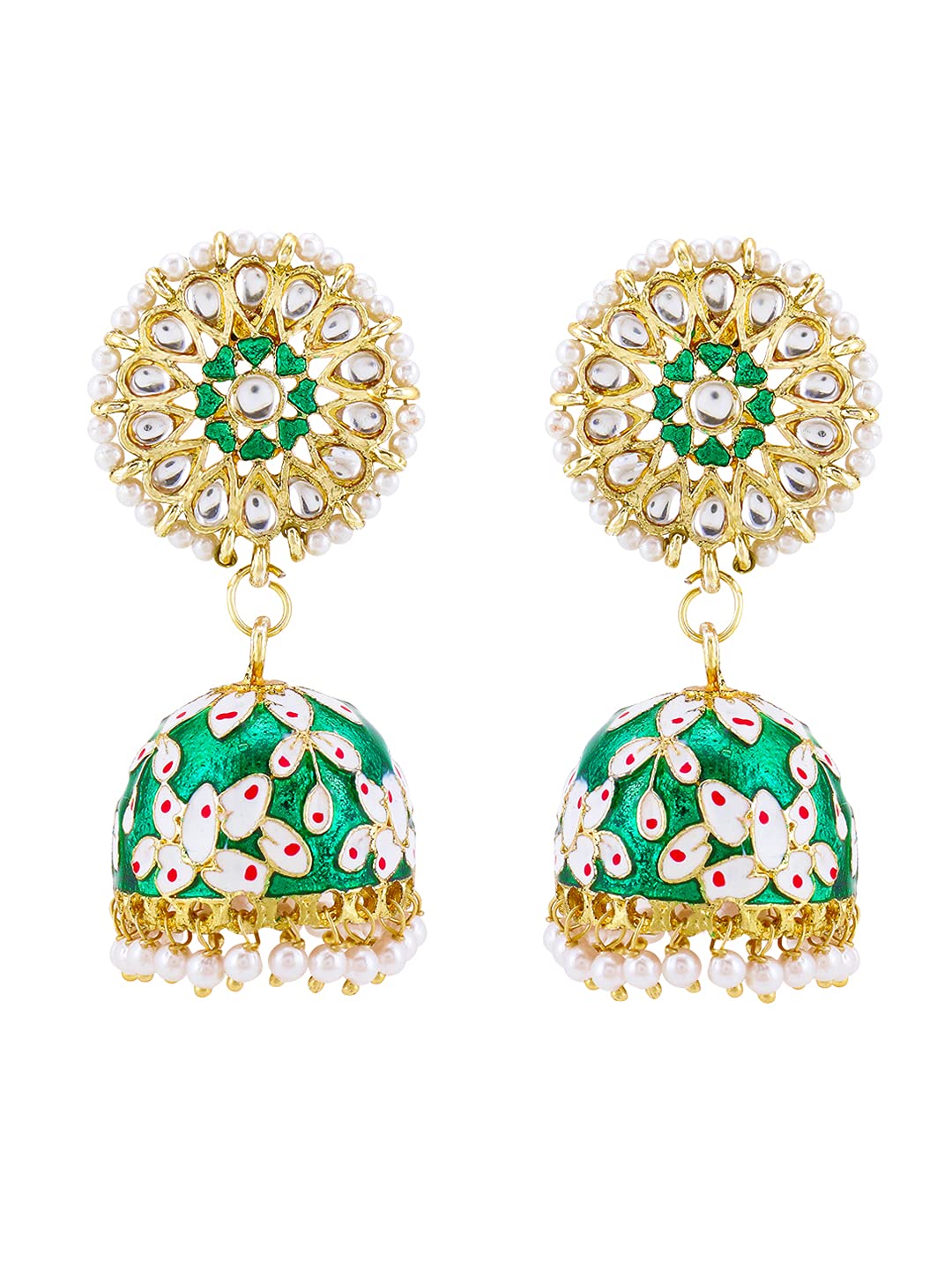 See full amazon price history chart for Yellow Chimes Ethnic Gold Plated Traditional Meenakari Flower Design Chandbali Beads Dangler Earrings for Women and Girls (Design 10) Yellow Chimes Ethnic Gold Plated Traditional Meenakari Flower Design Chandbali Beads Dangler Earrings for Women and Girls (Design 10) (B094W4VZW5) Amazon Price History, Amazon Price Tracker