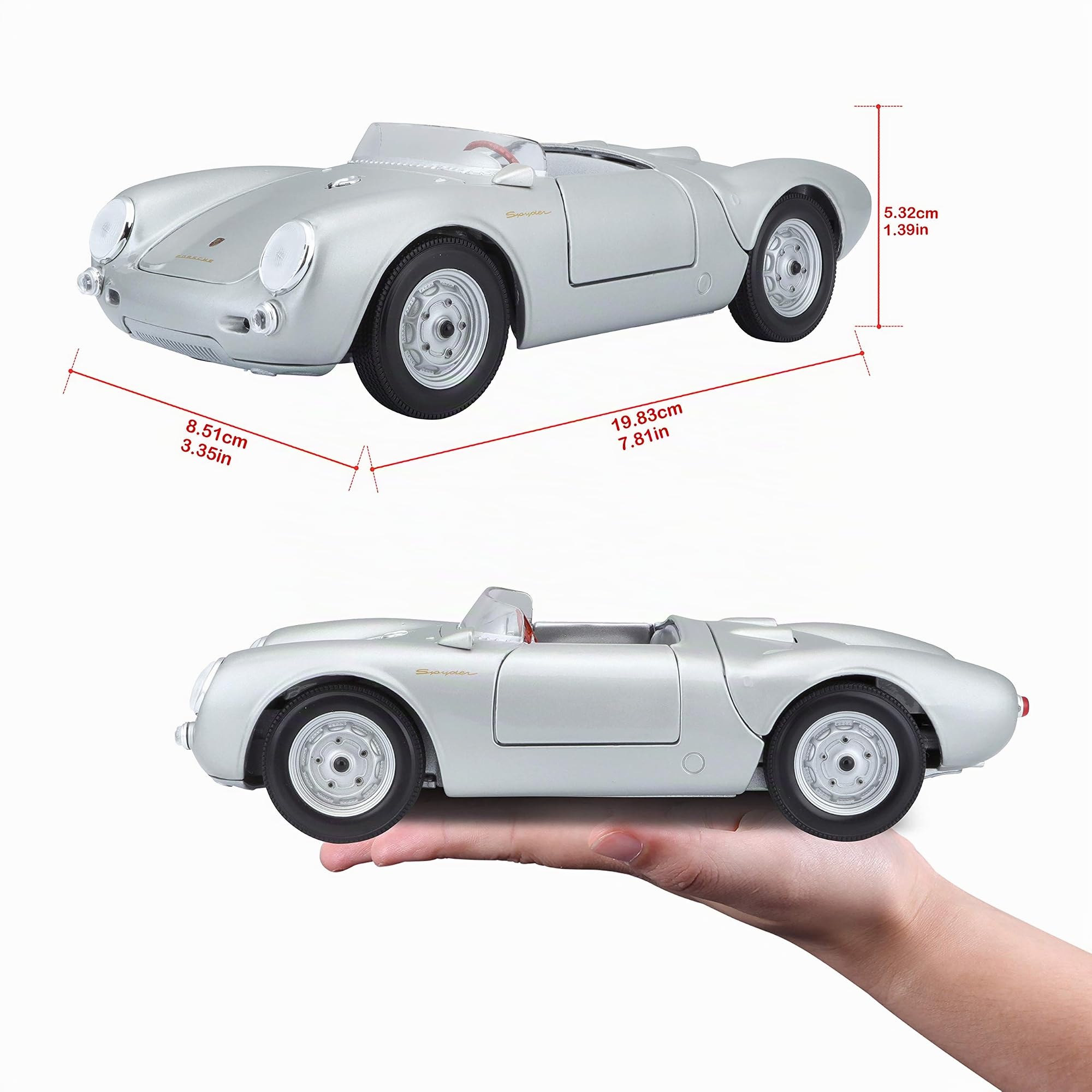 Maisto 31843 - Porsche 550A Spyder 1:18