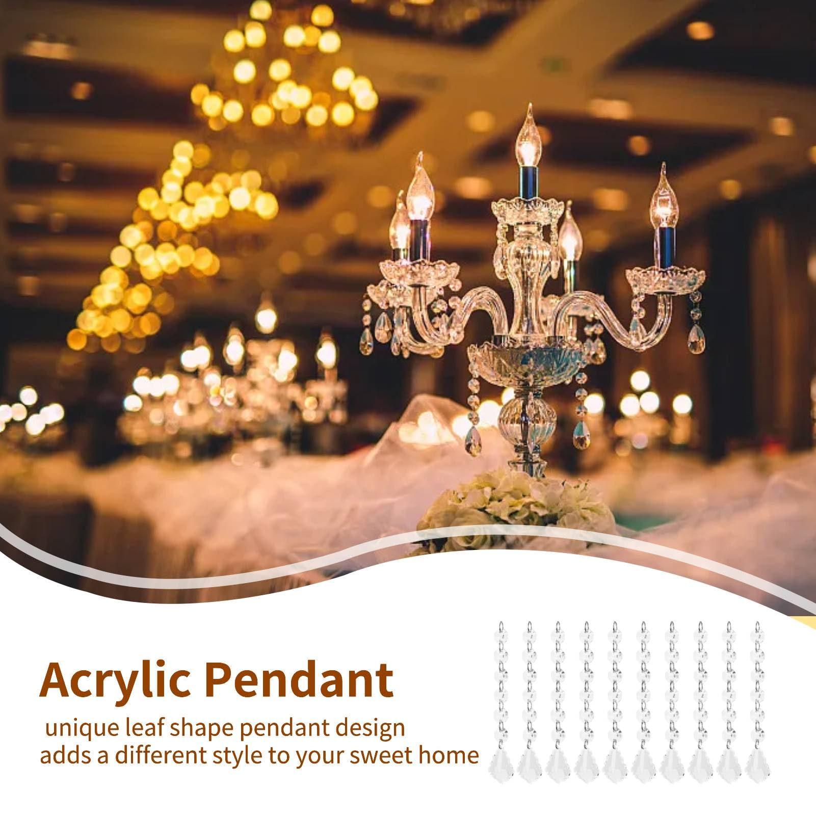 10PCS Crystal Garland Strands - Image 3