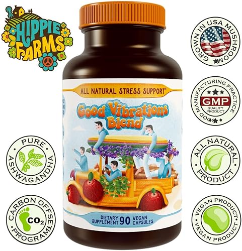 Miniatura 3 de Estrés, estado de ánimo, apoyo energético: raíz de Ashwagandha, melena de león y más - Mezcla de buenas vibraciones