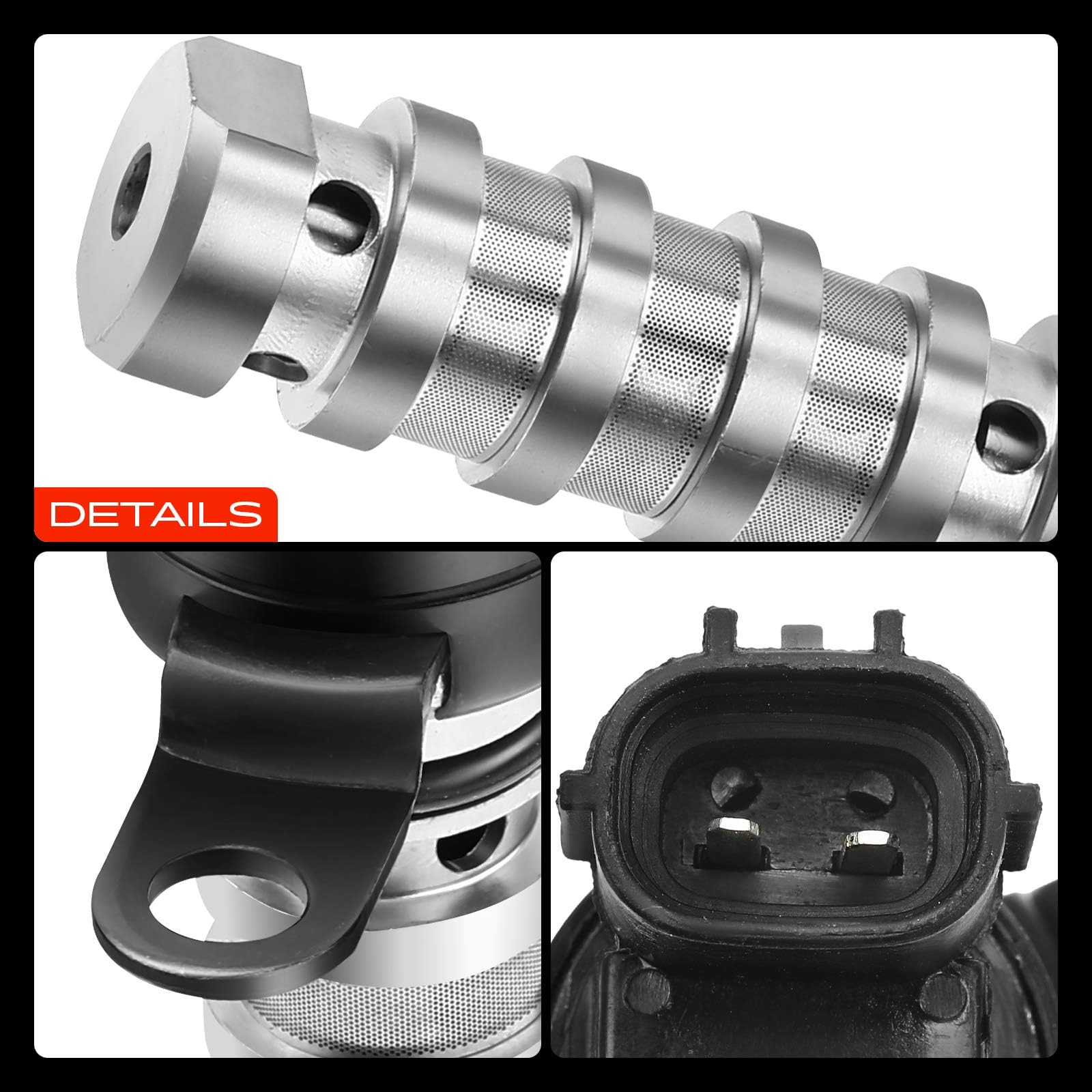 Frankberg Valvola di comando Regolatore dell'albero a camme Benzina Compatibile con Tucson TL TLE 1.6L iX20 JC 1.4L i30 Coupé 1.4L iX20 JC 1.6L Venga YN 1.6L Replace# 24355-2B700