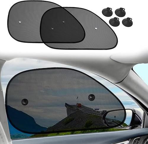 2 piezas de accesorios de coche para ventana lateral, protección contra reflejos y rayos UV para tu hijo, con protección solar UV, reduce el daño de 2 piezas de accesorios de coche para ventana lateral, protección contra reflejos y rayos UV para tu hijo, con protección solar UV, reduce el daño de