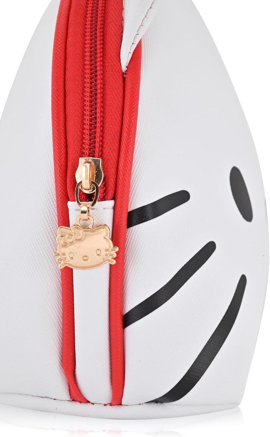 Sanrio Hello Kitty Makeup Bag for Women | Hello Kitty PU Leather Travel Toiletry Bag for Women | Make Up Travel Bag Cosmetic Bag Makeup Pouch - Image 4