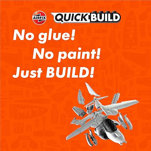 Miniatura 2 de Airfix Quickbuild Harrier - Kit de modelado de plástico, color gris