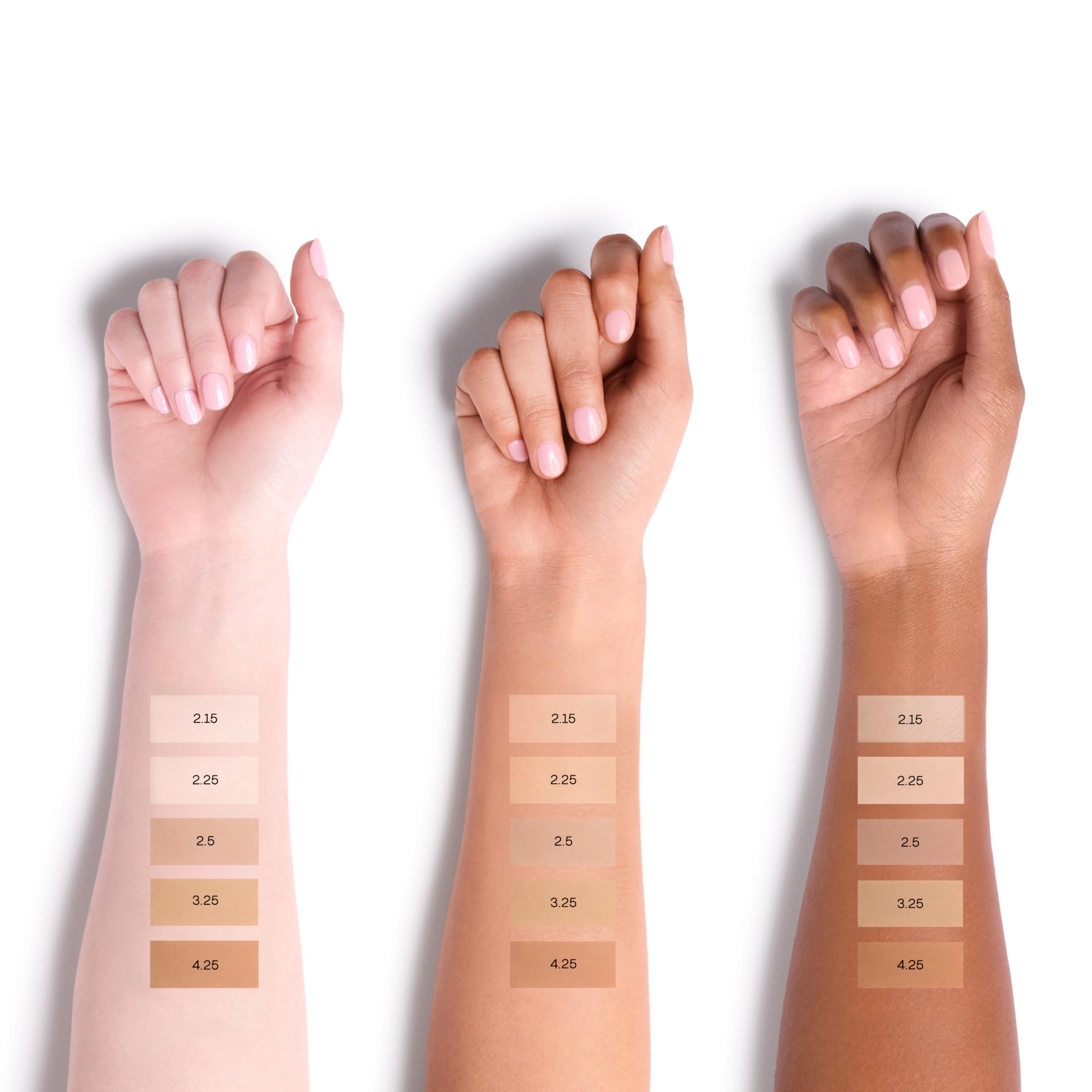Re-cover - Maquillaje de base en polvo prensado (4.25), cobertura media a completa, control de aceite y uso cómodo durante todo el día, polvo versátil que oculta imperfecciones 4