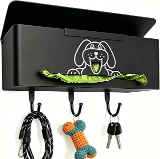 Leash & Poop-Bag Wall Station