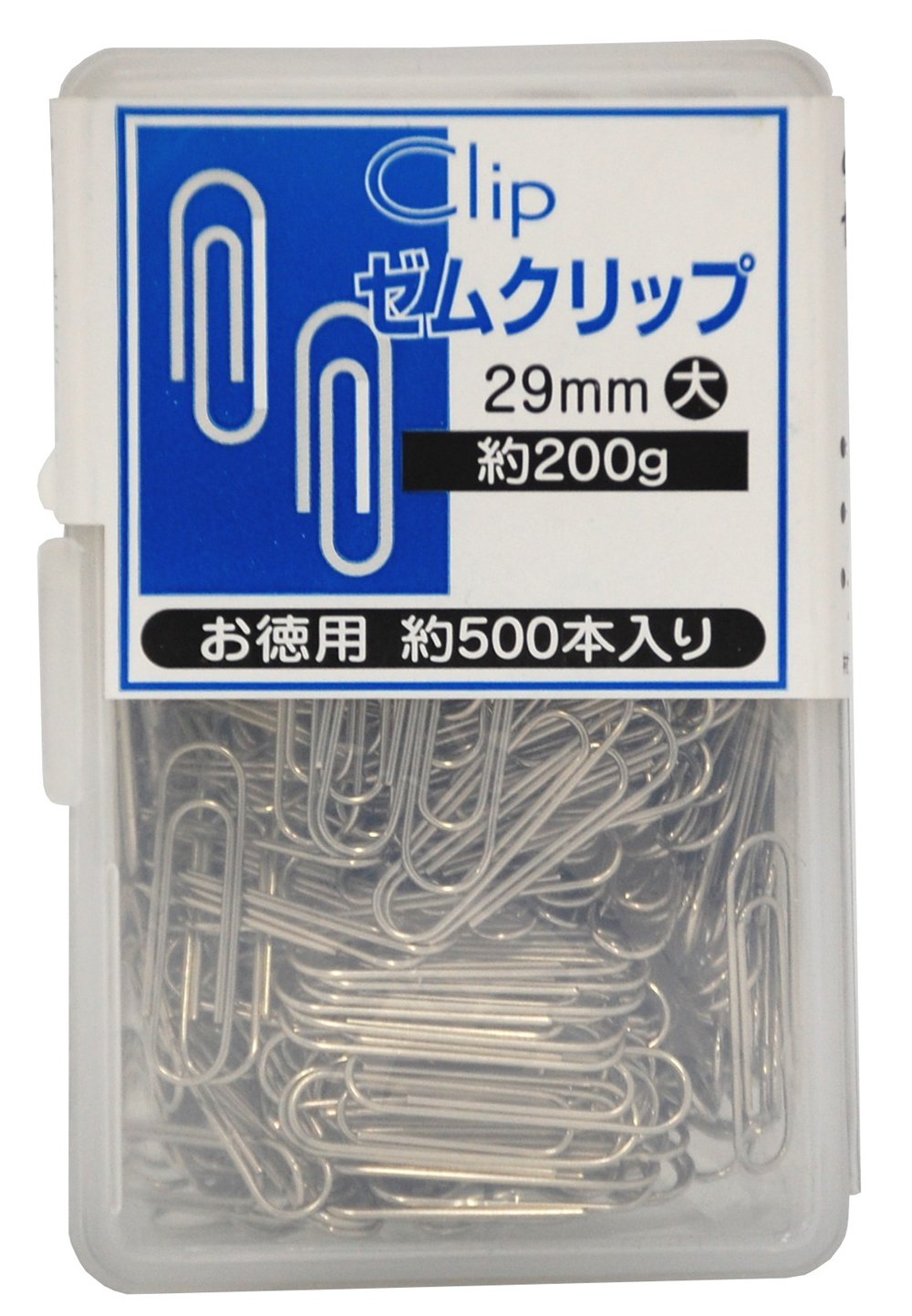 グリム Amazon | 日本クリノス ゼムクリップ29mm 200g入(約500本) | クリップ