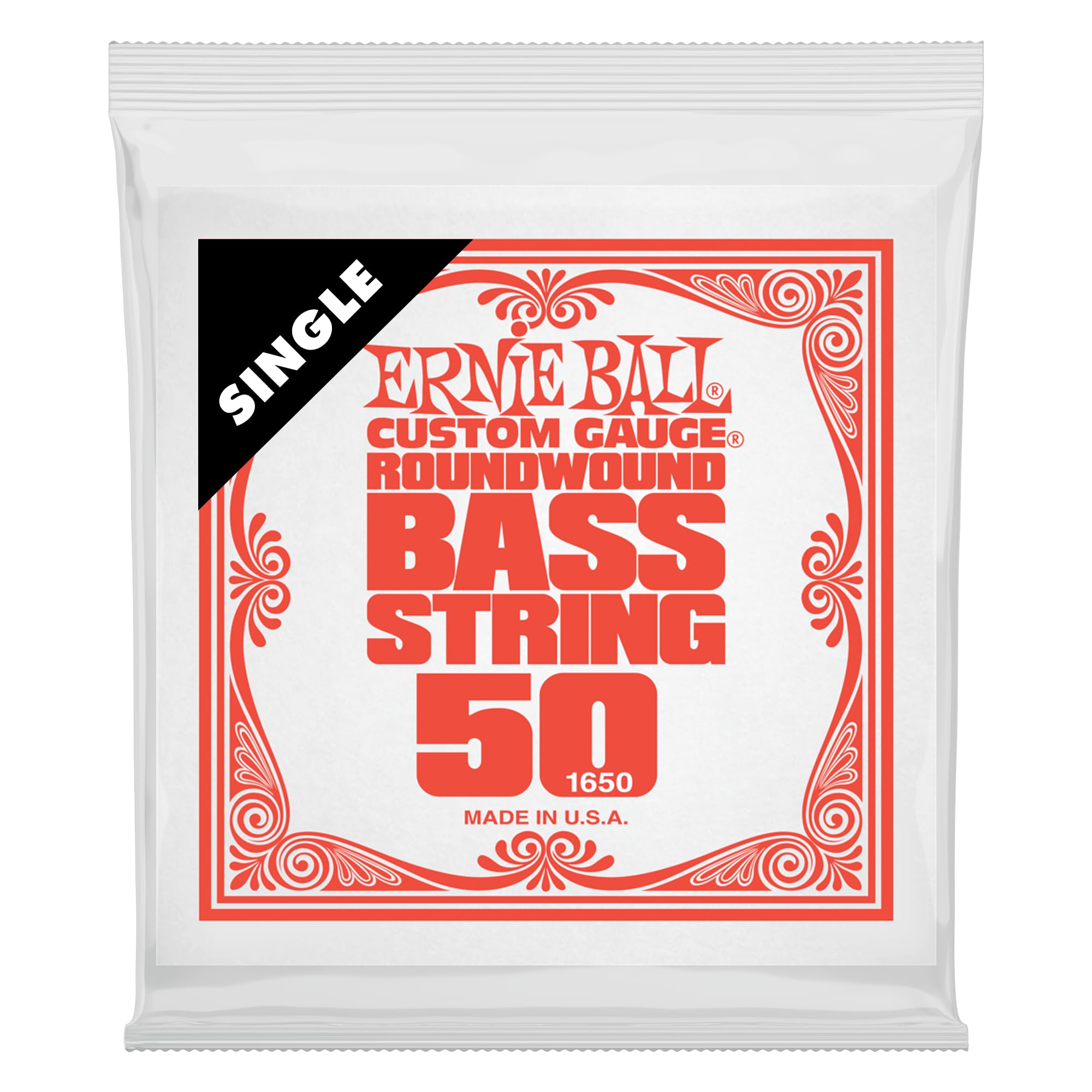 Ernie Ball Nickel Wound Slinky Bass String (1650) - Single .50