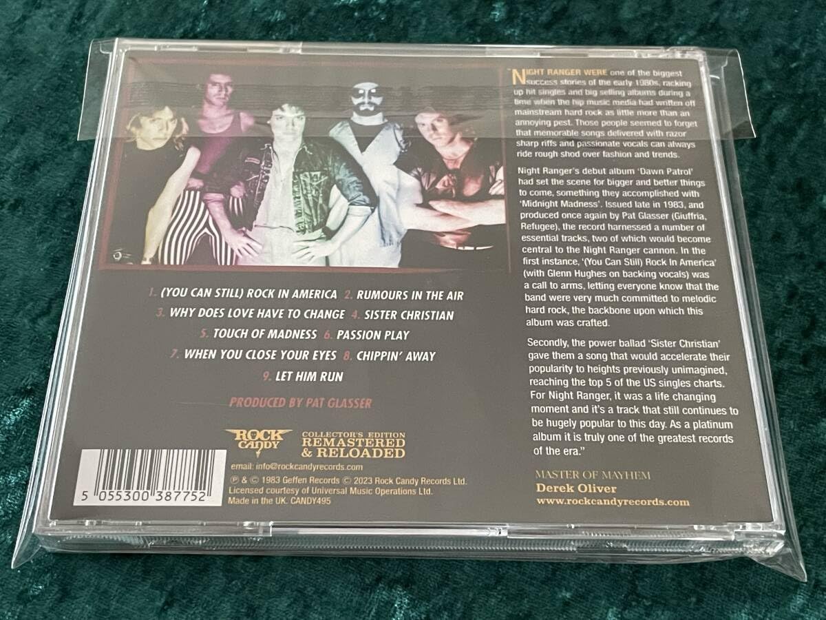 Amazon.co.jp: ☆NIGHT RANGER☆MIDNIGHT MADNESS☆CD☆REMASTERED