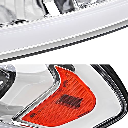Vista 15 de Spec-D Tuning Faros delanteros color humo negro con señales LED Switchback compatibles con Chevy Impala 2006-2013, par izquierdo y derecho