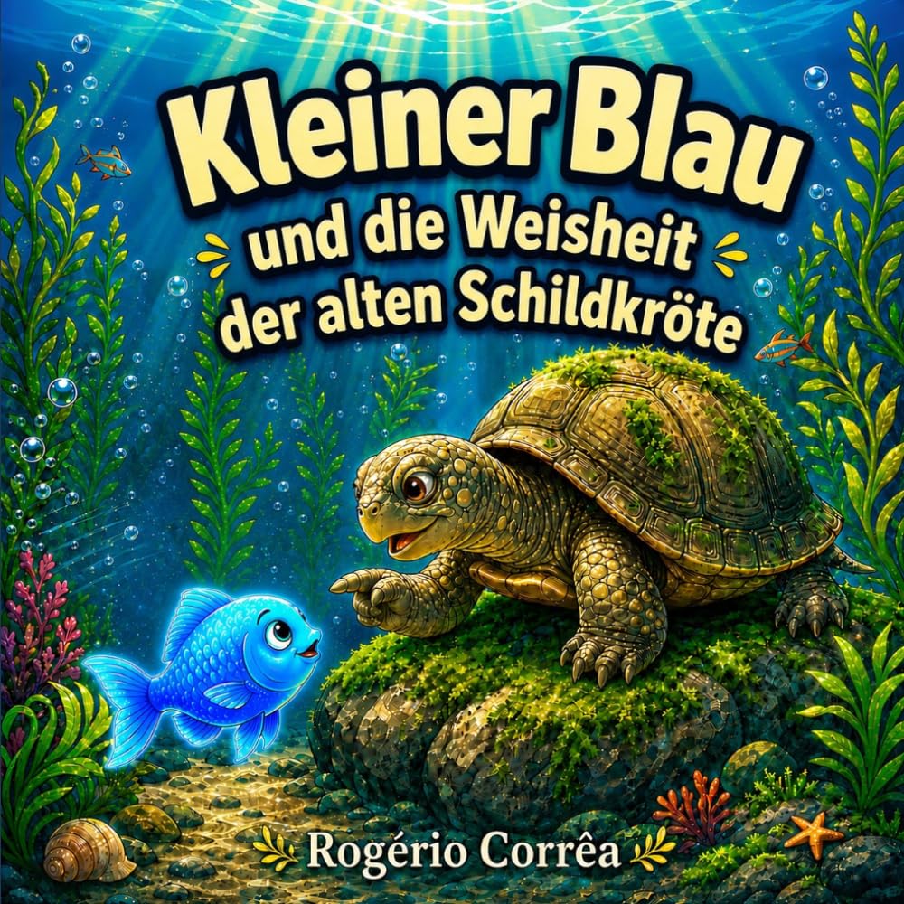 Kleiner Blau und die Weisheit der alten Schildkröte: Ein achtsames Bilderbuch über Geduld, innere Ruhe und kluge Entscheidungen
