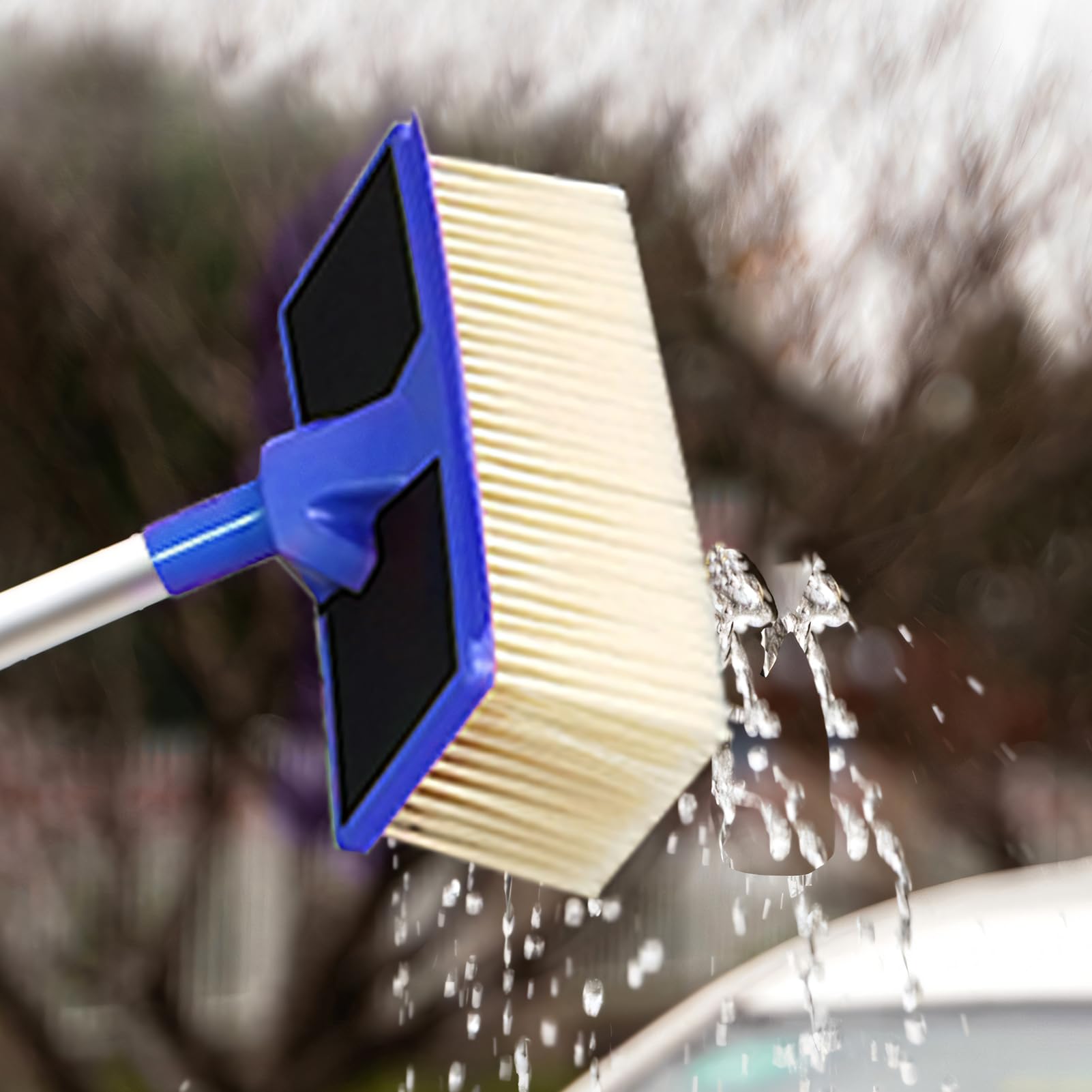 Spazzola Lavaggio Auto Con Manico - Foto 4