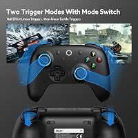 8Bitdo Ultimate 2 Vezeték Nélküli Kontroller PC és Android Eszközökhöz - MTR Joystick, RGB Fények, Állítható Ravaszok, Töltőállomás, Fekete 4