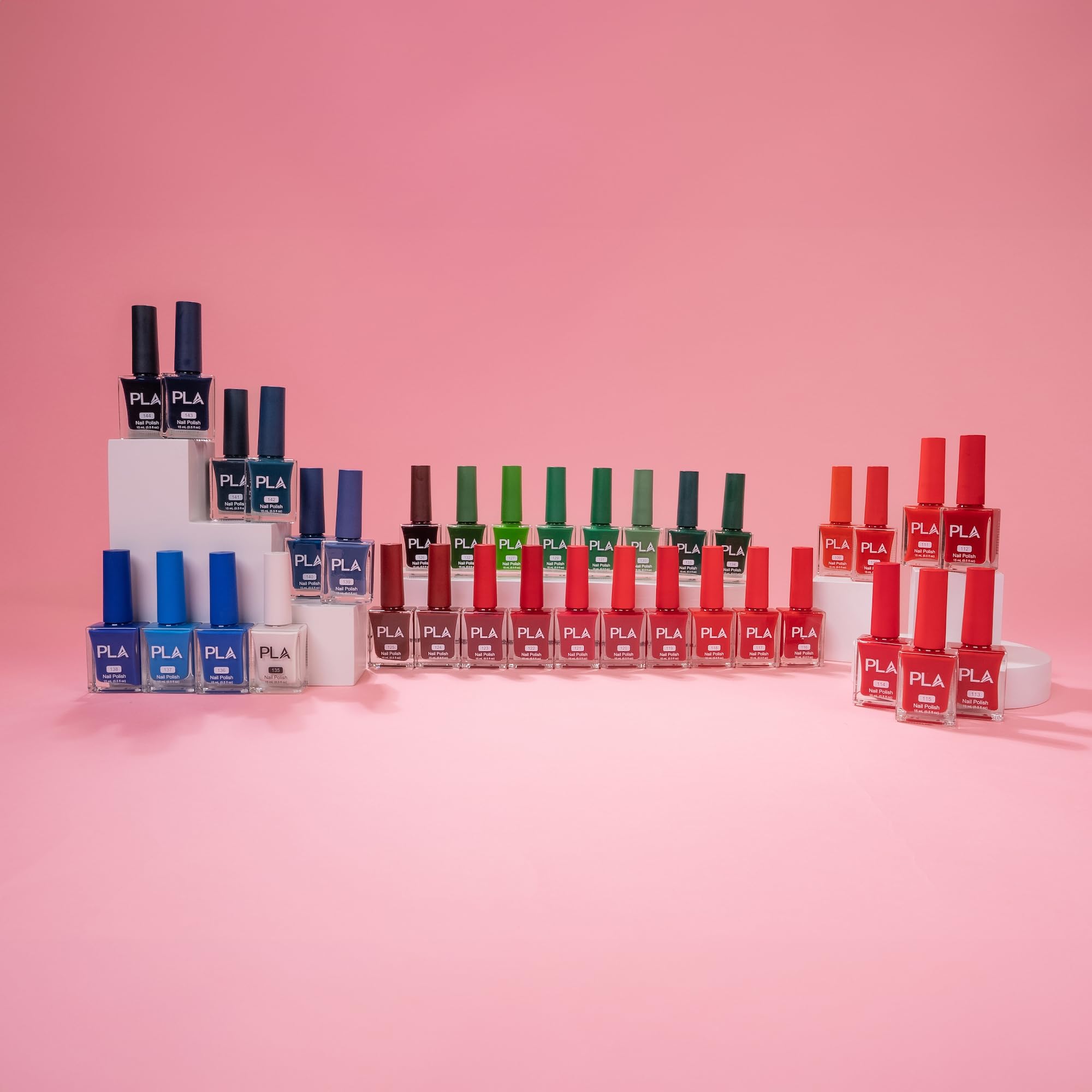 PLA Lacquer Nail Polish Holiday Collection 36 Nail Colors Natural Nail Polish Long Lasting Regular Nail Polish Festive