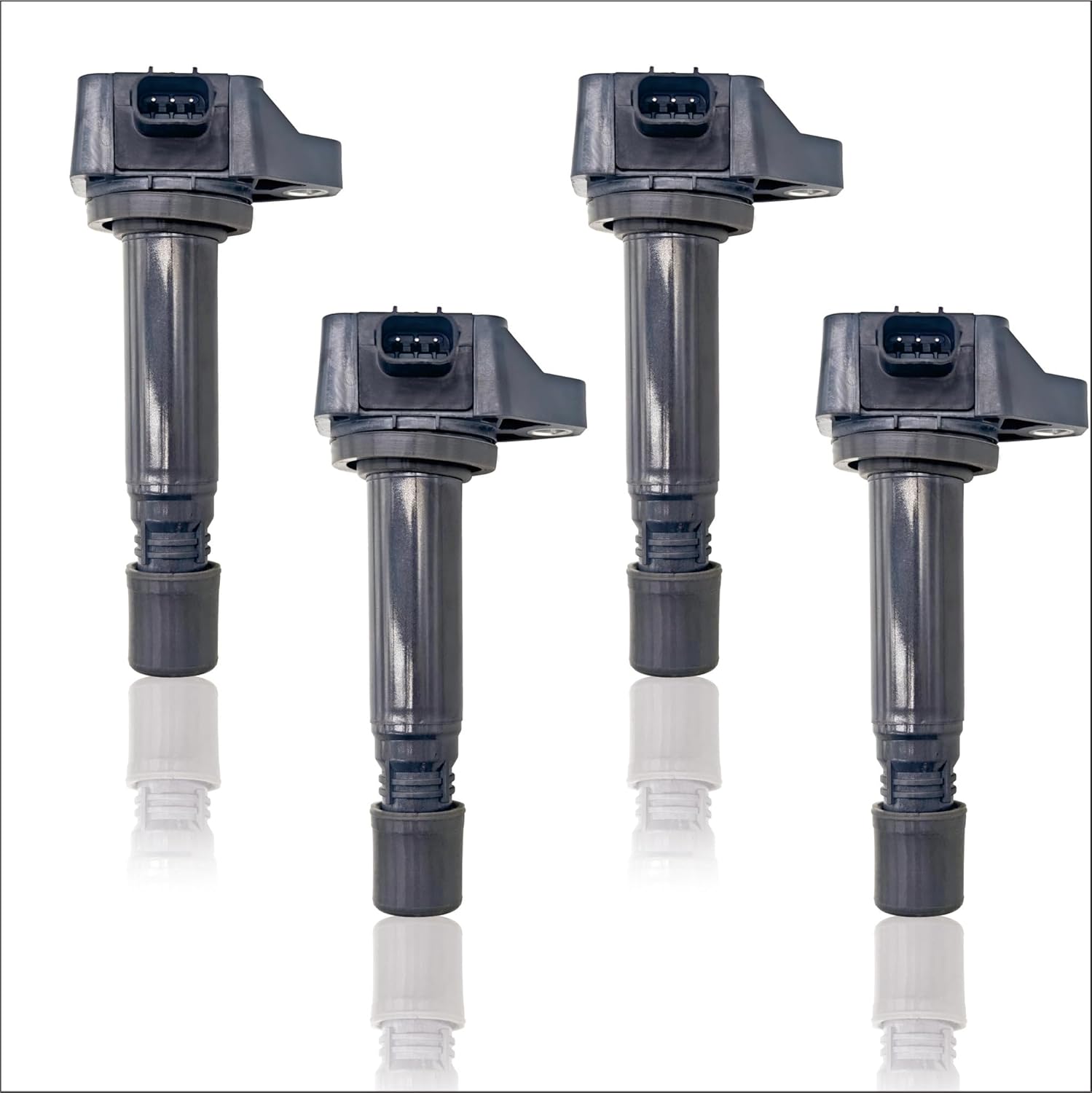 Ignition Coil Pack Set of 4 -Replaces UF582 fit for Honda for Civic 1.8L 2006-2011 for Honda for Civic 1.3L 2006-2011, 30520-PAA-305 30520-RNA-A01