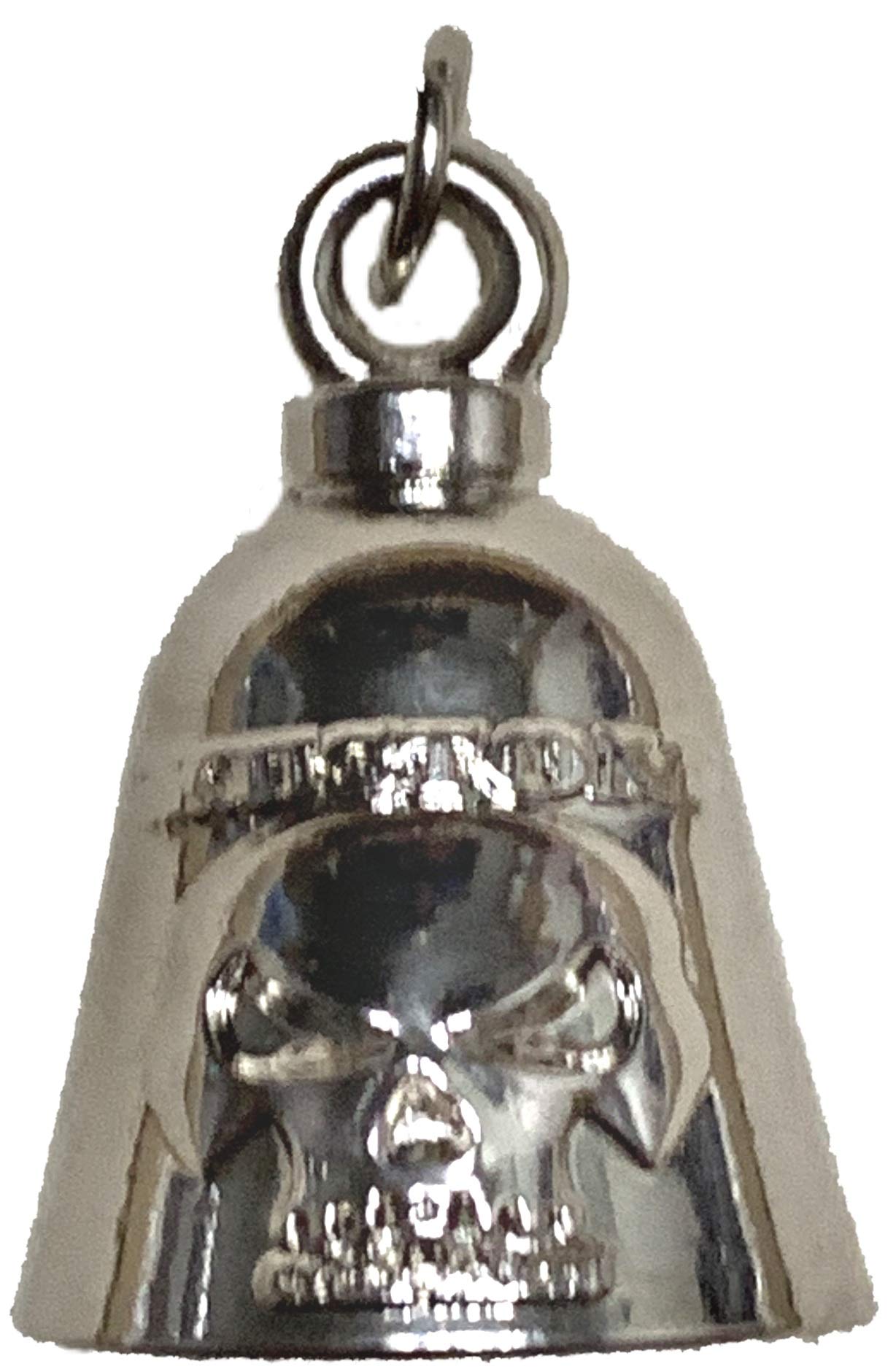 Kustom Cycle Parts Skull Motorcycle 'Evil Spirits' Biker Guard Bell.