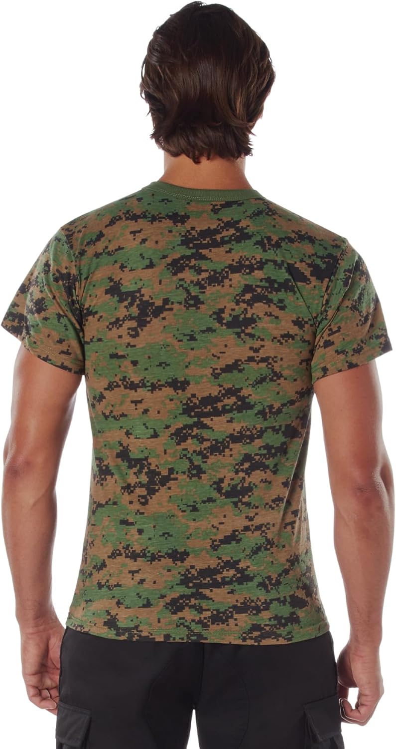 Rothco T-Shirt/Woodland Digital Camo 2X
