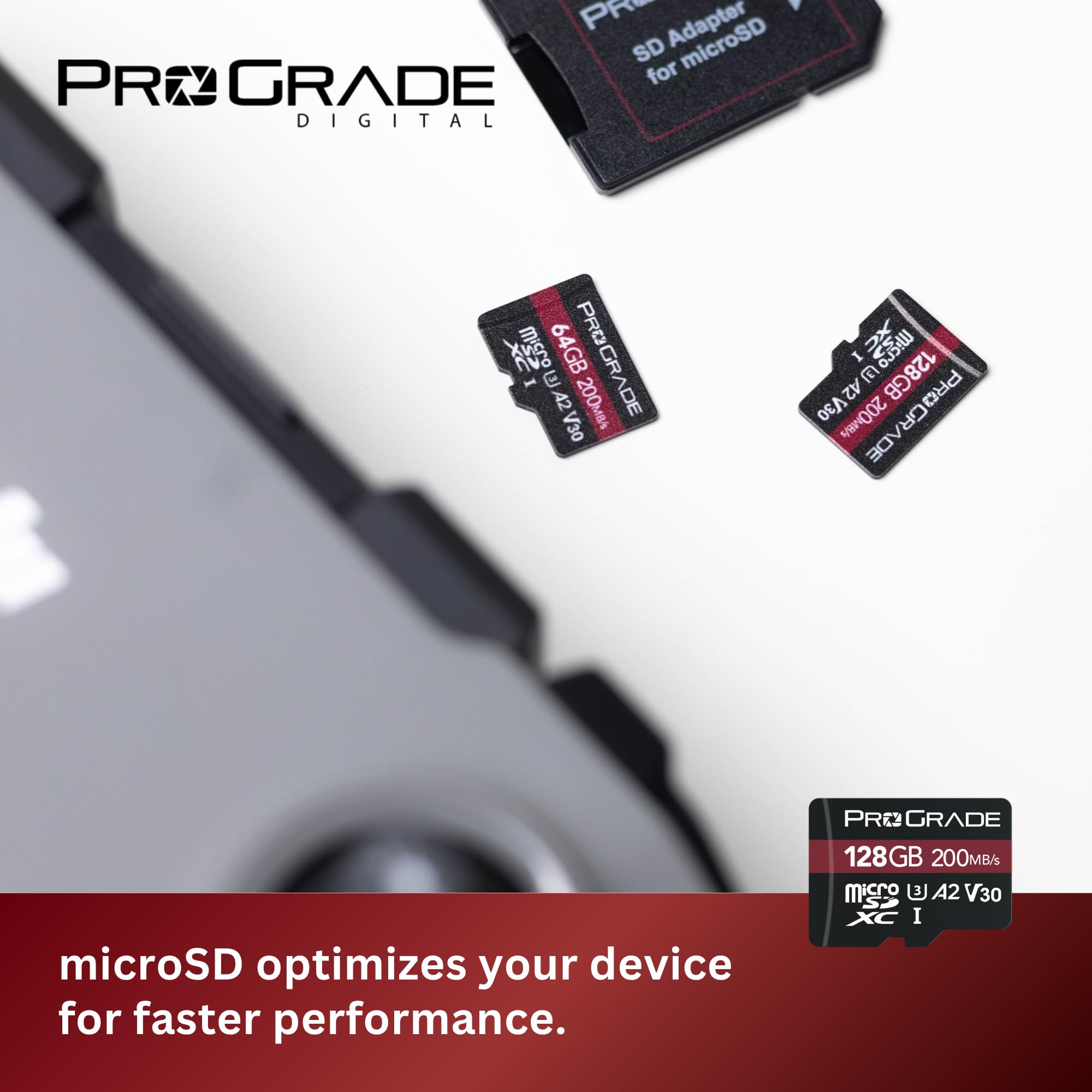 Amazon | ProGrade デジタルmicroSDメモリーカード - デジタル一眼レフ