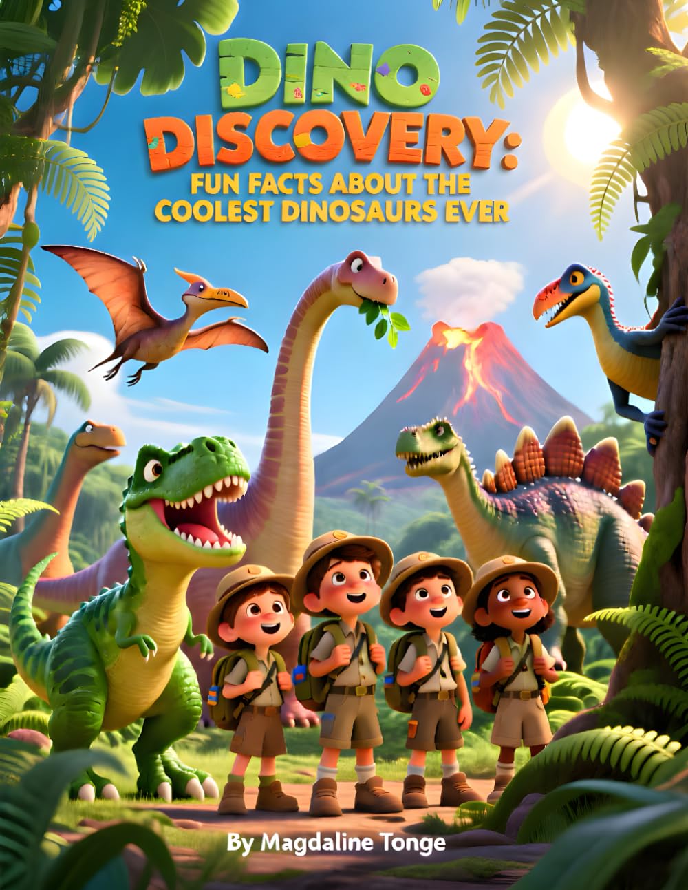 DINO DISCOVERY: FUN FACTS ABOUT THE COOLEST DINOSAURS EVER: dinosaur books for kids, dinosaur facts for children, prehistoric animals for kids, T-Rex ... picture book, fun dinosaur facts book