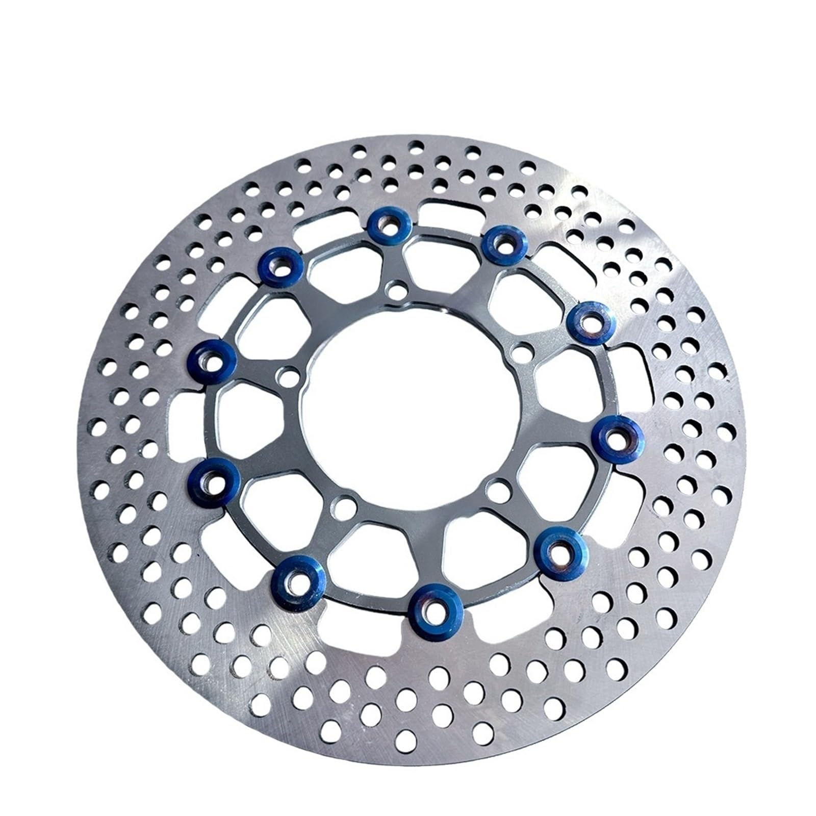 przednia tarcza hamulcowa Pasuje Do Aerox Pasuje Do RSZ Pasuje Do Skutera Force 260mm 3 Otwory 5 Motocykl 70mm Skok Wirnika Tarczy Hamulcowej Pływający Uniwersalny(5 hole grey 260mm)