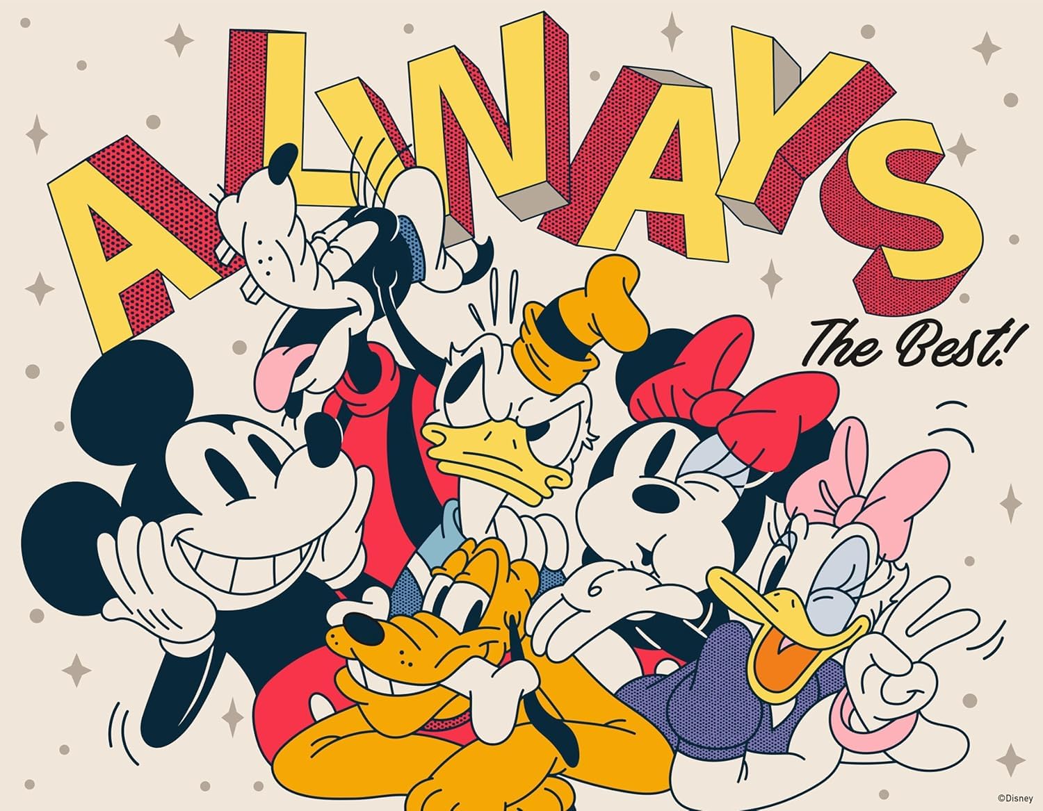 Mickey and Twenty Companions ジグソーパズル Mickey and Twenty Companions ジグソーパズル