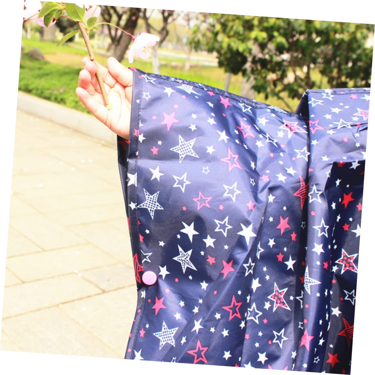LIFKOME Impermeables Para Niños Pequeños Abrigo De Lluvia Para Niños Poncho De Lluvia Para Niñas Chaqueta De Lluvia Para Niña Ponchos De Lluvia Para Niños Lluvia De Chicas Blue