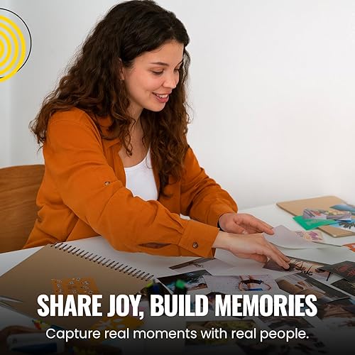 Miniatura 8 de Álbum de recortes grande de 12 x 12 pulgadas, tapa dura de papel kraft resistente de 3.6 libras, álbum de fotos de 50 hojas, libro de bebé, cuaderno