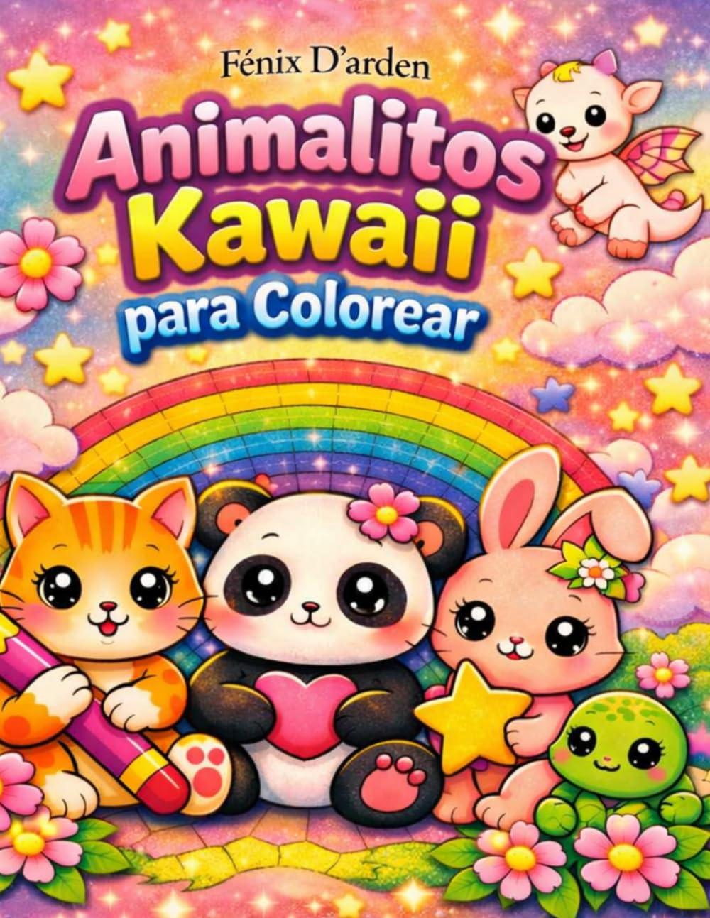 Animalitos Kawaii para colorear
