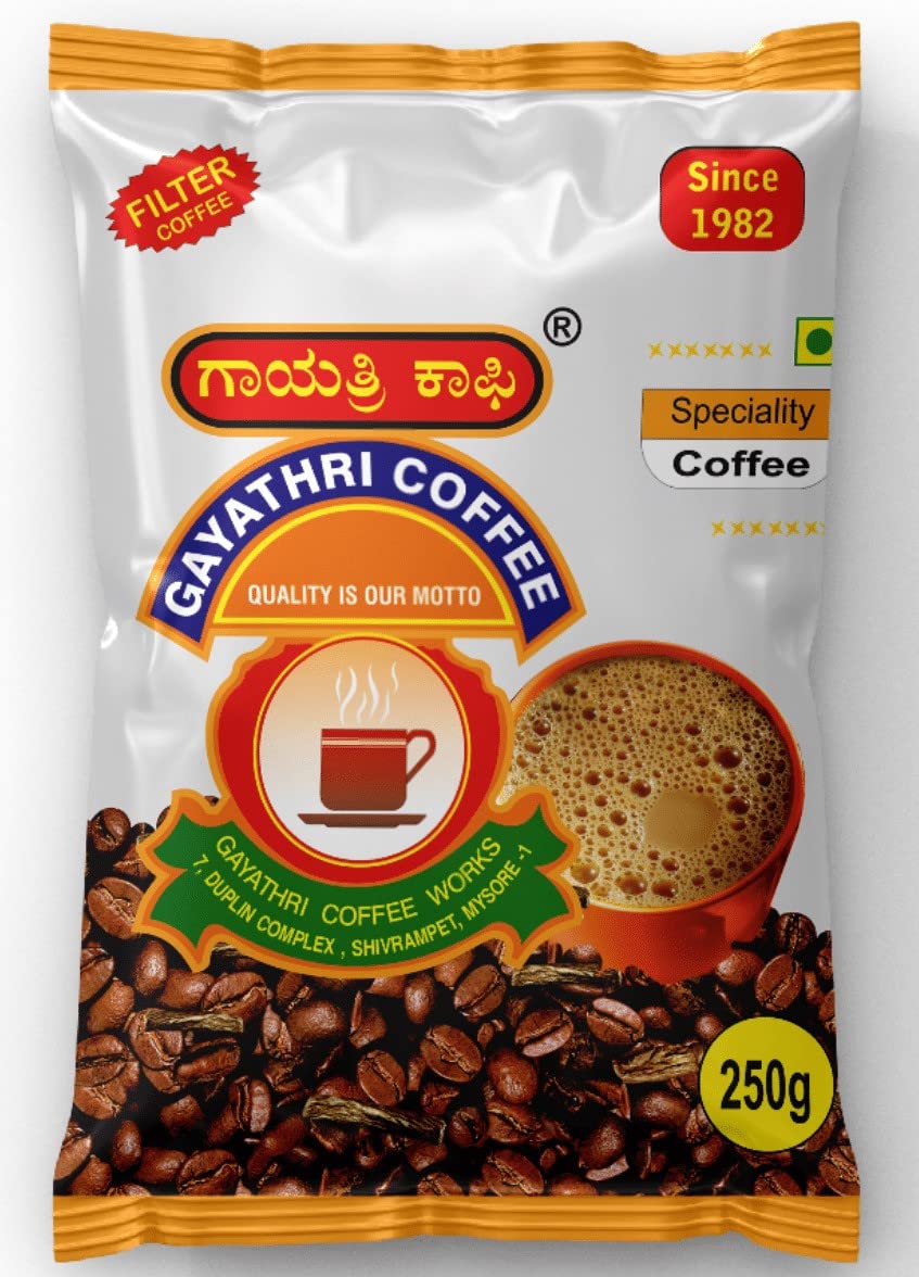 Generic Svs Gayathri Coffee Powder Packet | Mysore Special Filter Coffee | Speciality Coffee | Coffee 70%, Chicory 30% | A++ Grade