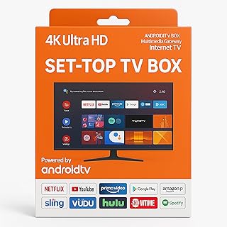 4K Android TV Box – Ultra HD Streaming Device with Voice Control