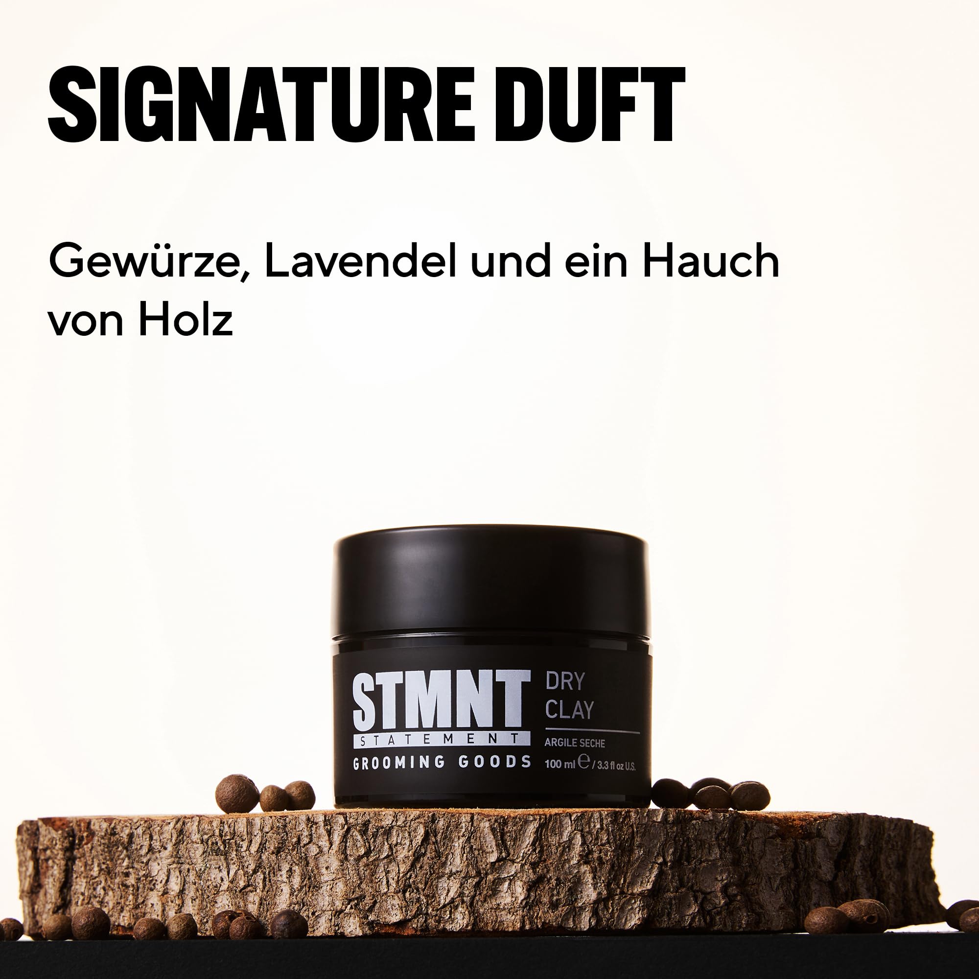 STMNT STATEMENT GROOMING GOODS Dry Clay | Extra mattes Finish | Sehr starker Halt | Leicht auswaschbar | Nicht fettend
