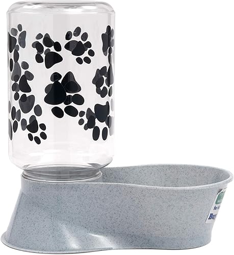 Miniatura 3 de Lixit Comederos reversibles de agua o alimentos secos para gatos y perros (pequeño, granito)