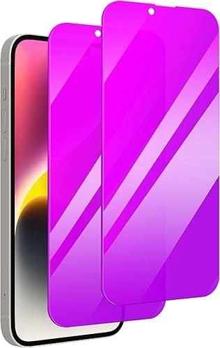 Miniatura 1 de Ivachell Paquete de 2 protectores de pantalla de privacidad compatibles con iPhone 13 Pro Max y compatibles con iPhone 14 Plus, degradado antiespía