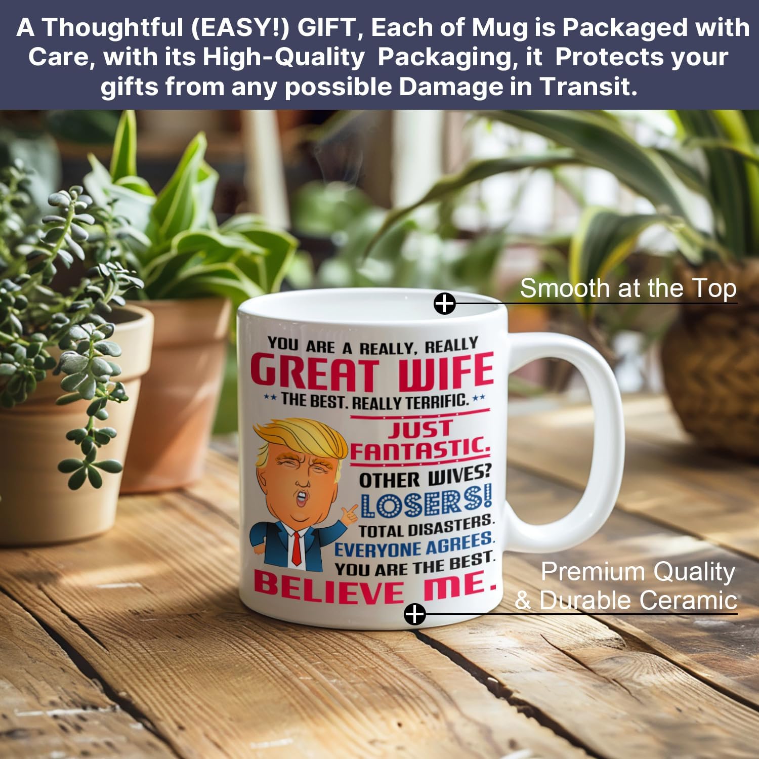 Valentines Day Gifts for Wife, Gifts for Wife from Husband - Wedding Anniversary for Women, Birthday, Mothers Day, Valentines, Romantic Love Gift for Wifey - 11 Oz Mug - Image 4