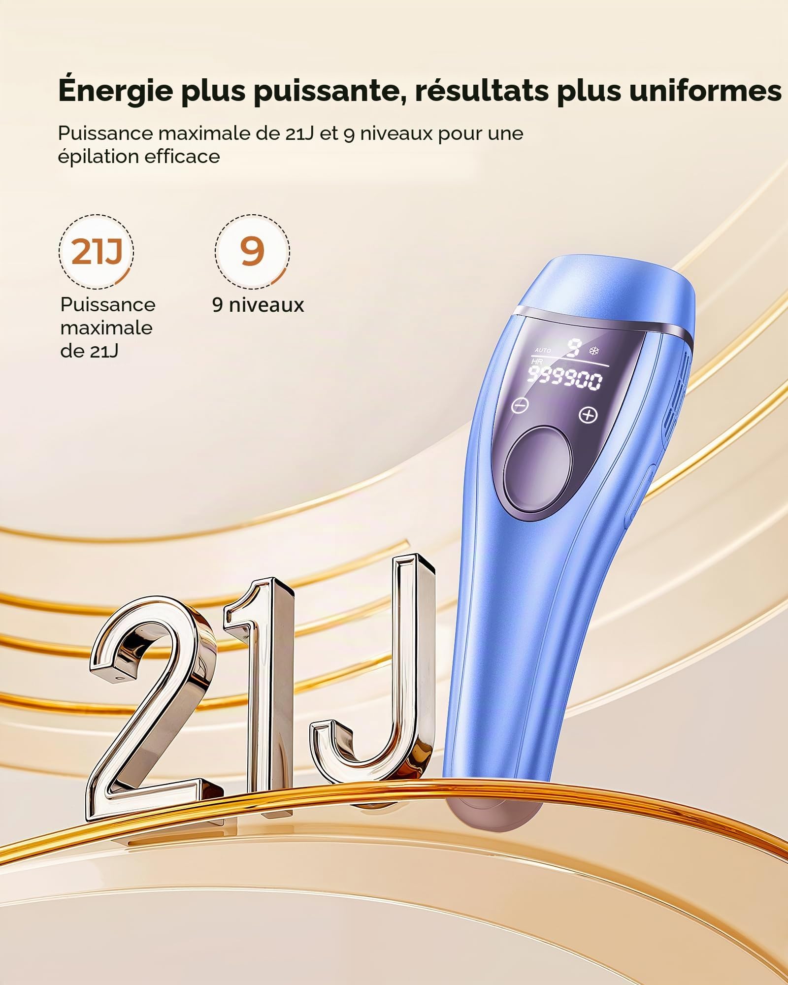 bleu épilation laser