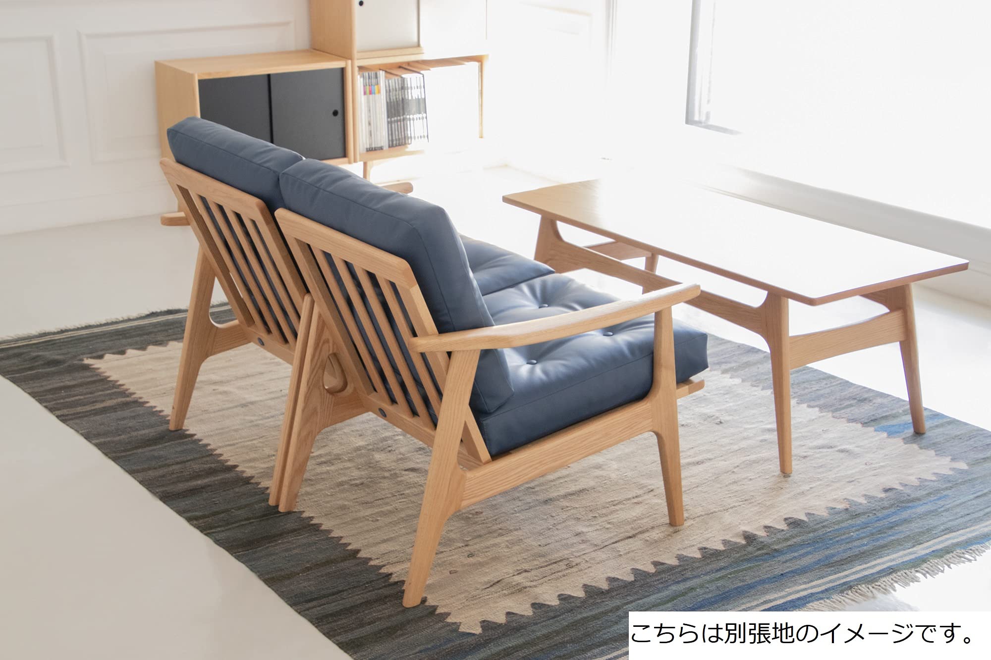 Amazon｜マルニ木工 2シーターソファ ウレタン樹脂塗装 ブラック 
