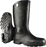 Dunlop Protective Footwear Mens Modern rain Boots, Black, Size 11 US