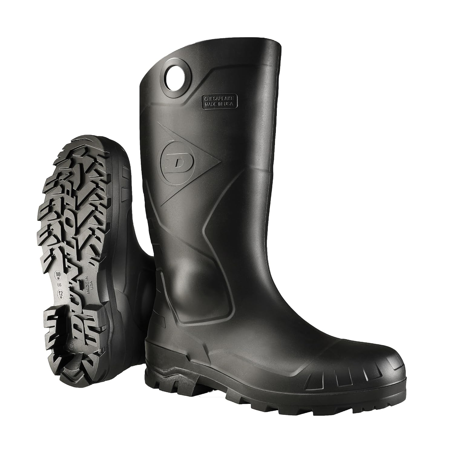 Dunlop Chesapeake Rubber Boots for Men Women PVC - Waterproof - Lightweight Garden Fishing Rain Boots with Soft