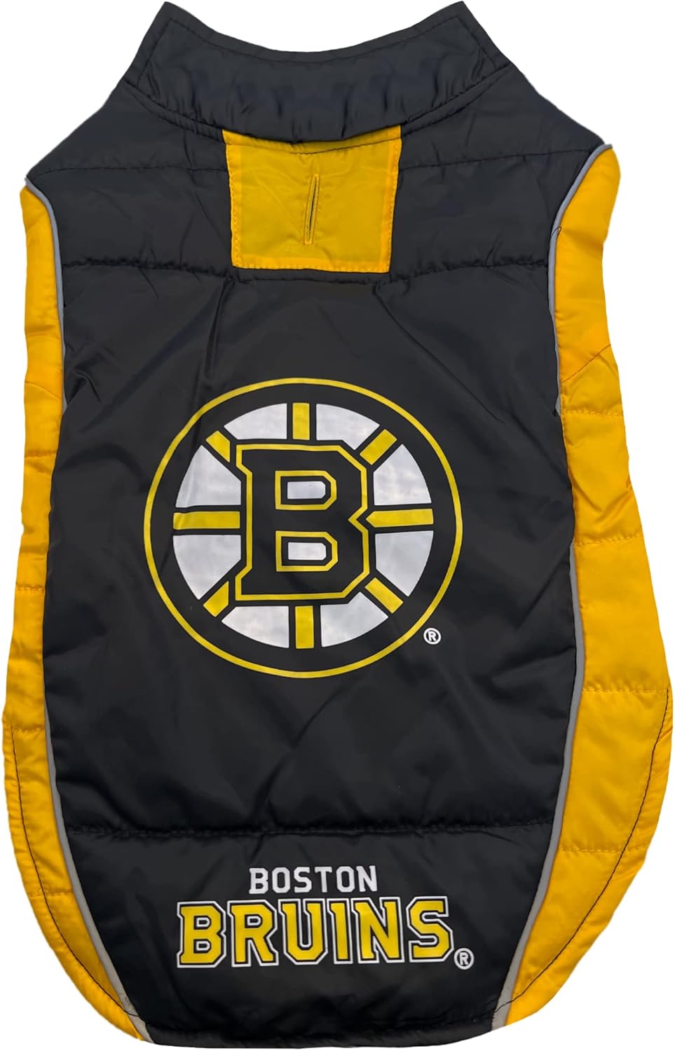Pets First NHL Boston Bruins Puffer Vest for Dogs & Cats