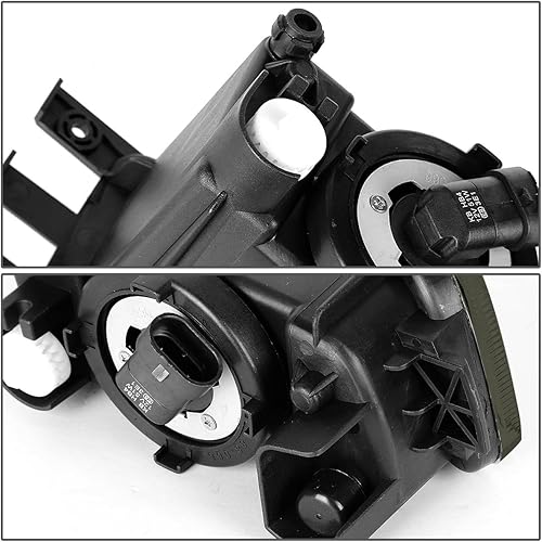 Miniatura 3 de DNA MOTORING FL-NS037-SM - Luz antiniebla para parachoques delantero para el lado del conductor y del pasajero, mejora la visibilidad compatible con