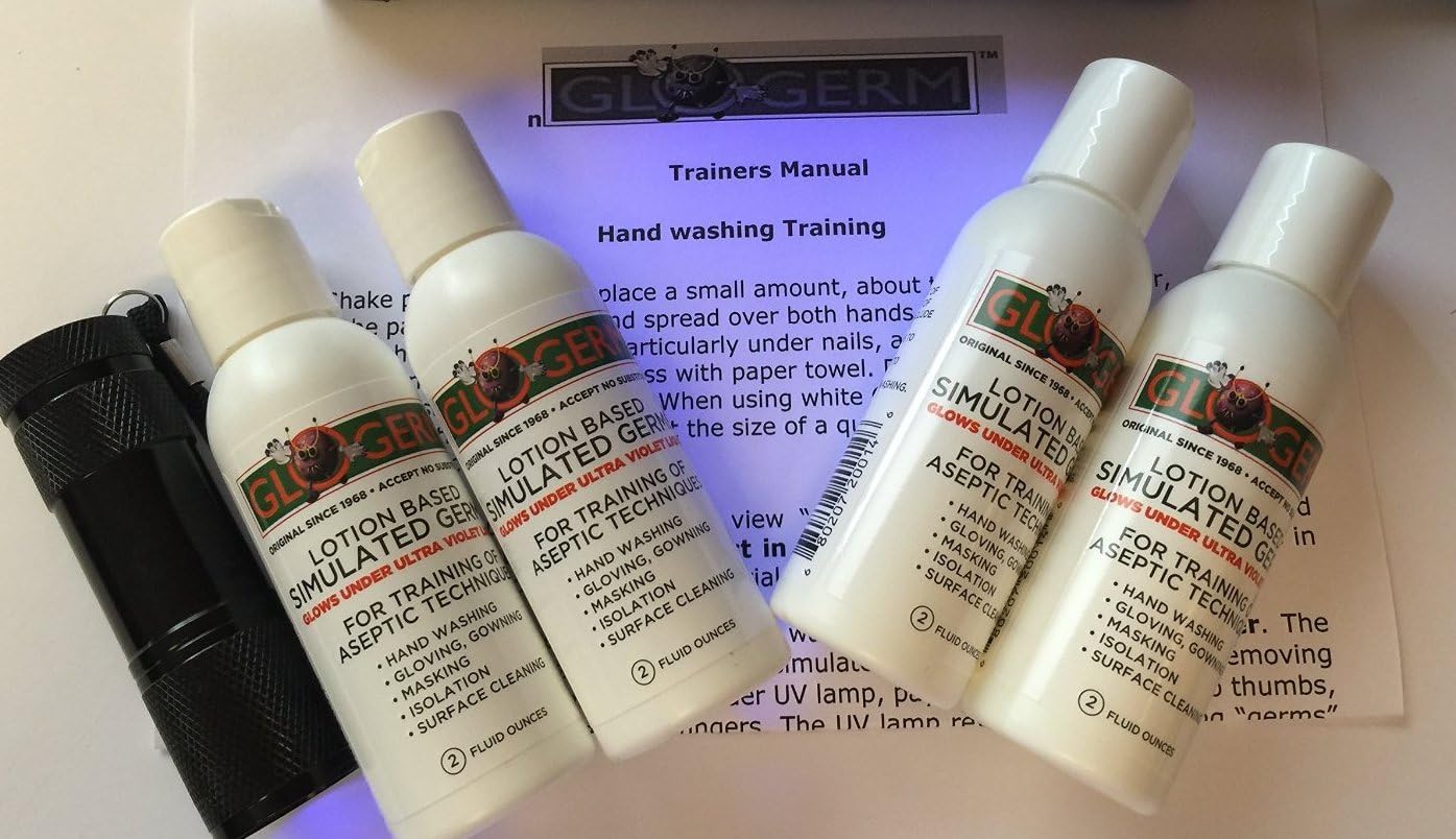 Glogerm Multi Bottle 8 oz kit with Light