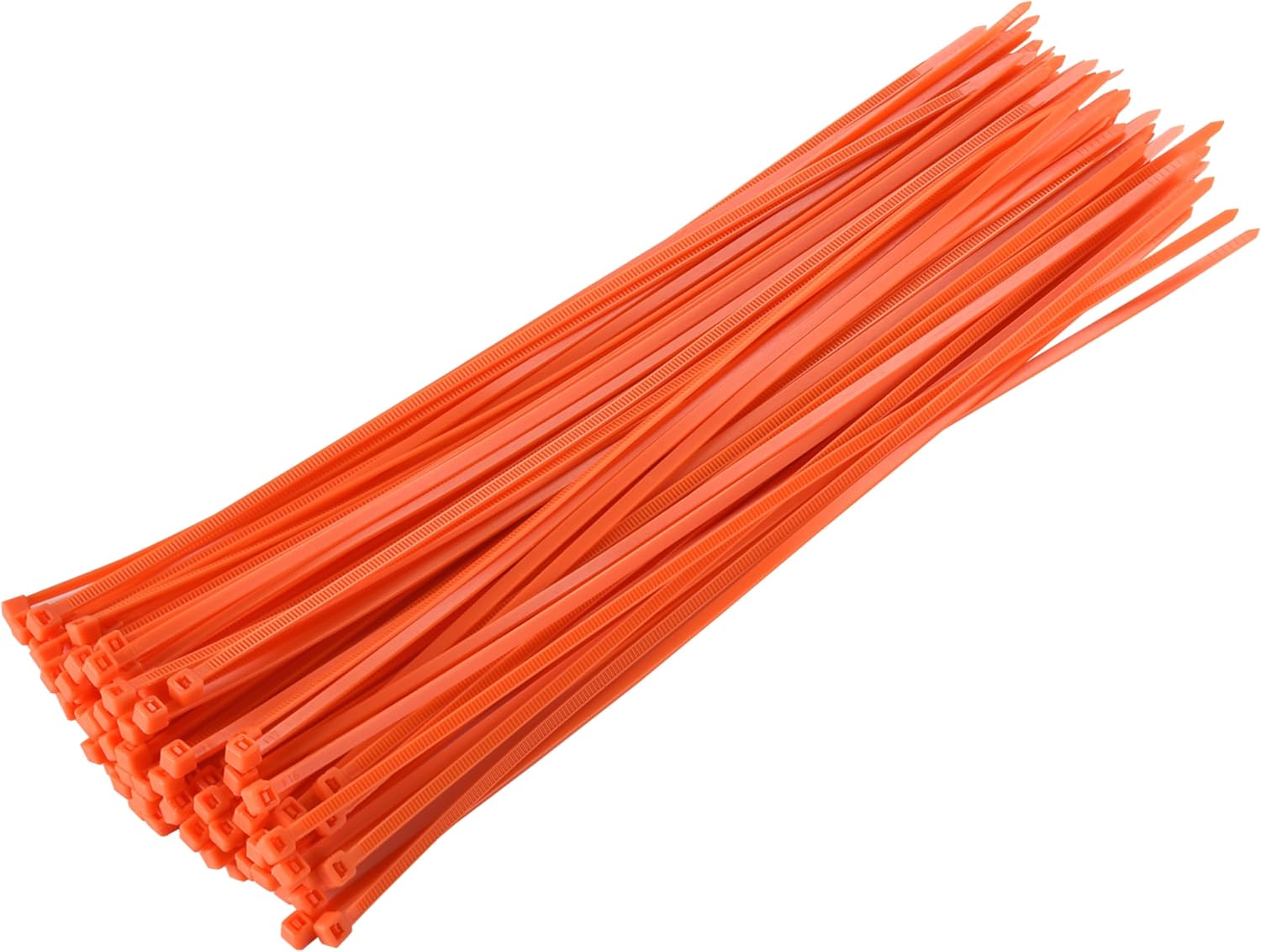 Bolt Dropper Zip Ties Pack of 10012'' Orange Heavy Duty