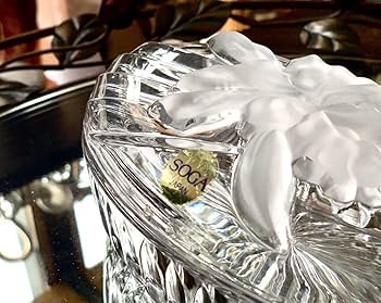 Amazon.co.jp: 豪華 SOGAガラス クリスタルガラス 小物入れ