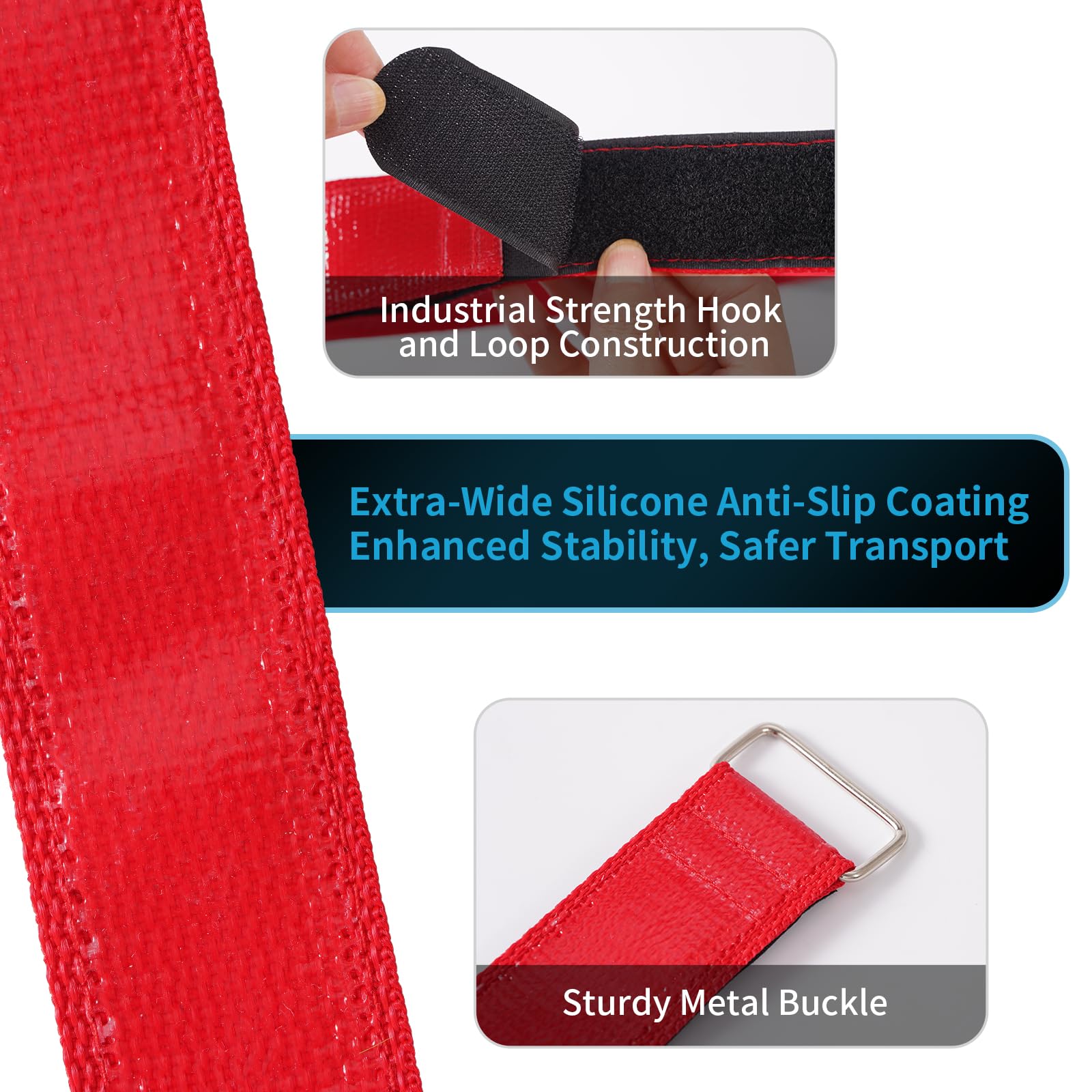 Trilancer Adjustable Bike Rack Straps 2 Pack - Image 4
