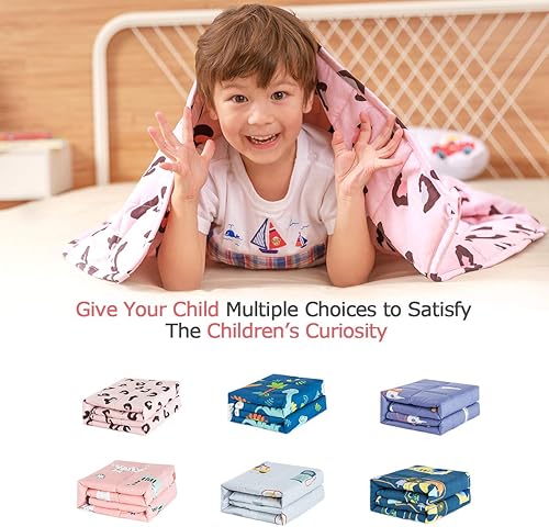 Vista 76 de Sivio - Manta infantil con peso para un mejor sueño Unicornio rosa