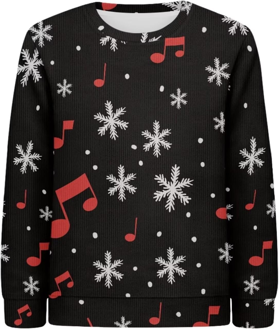 Christmas Girl Sweater 2024 Trendy Pullover Tops Relaxed Simple Fit Pullover Boy Sweatshirt Easy to Put on Take Off