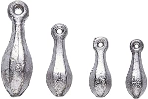 Eagle Claw WBNKSA1 Assorted Bank Sinker