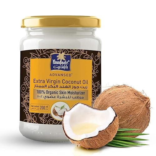 Parachute Advansed - Aceite hidratante para rostro y piel, 100% orgánico, aceite de coco extra virgen para una piel radiante joven hidratada sin