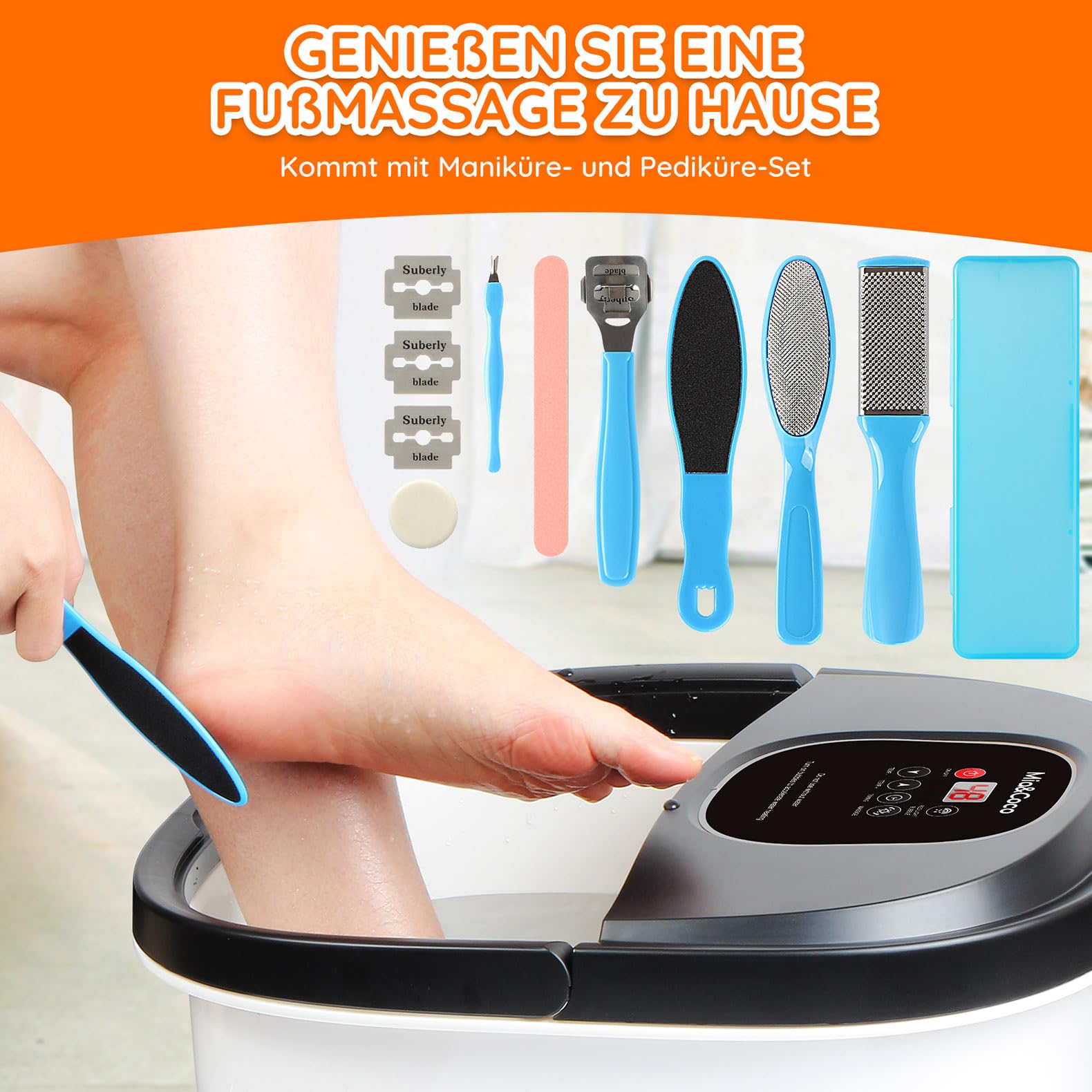 Elektrisches Fuß-SPA-Massagegerät KY-888-1